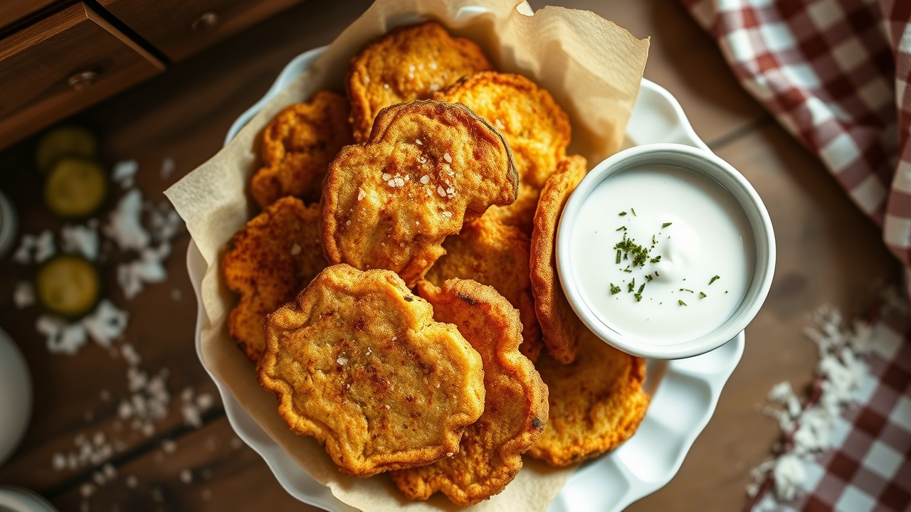 Easy Crispy Fried Pickles – Better Than Restaurant Style! Craving Something Crispy and Tangy?