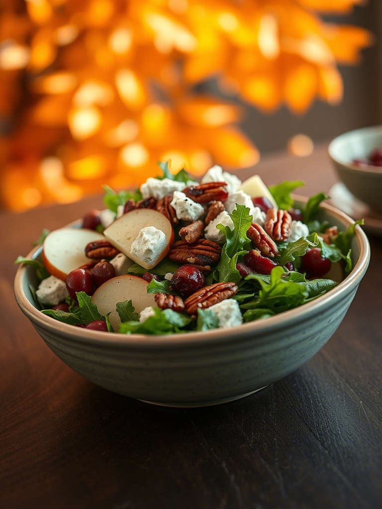 Autumn Harvest Honeycrisp Apple and Feta Salad: A Culinary Masterpiece for the Season Autumn Harvest Honeycrisp Apple and Feta Salad: A Culinary Masterpiece for the Season