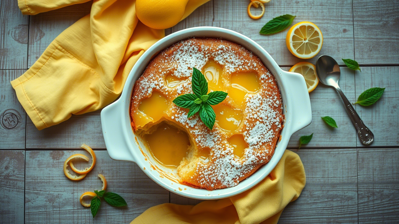 Lemon Dump Cake: The Lazy Dessert That’s Smarter Than It Looks