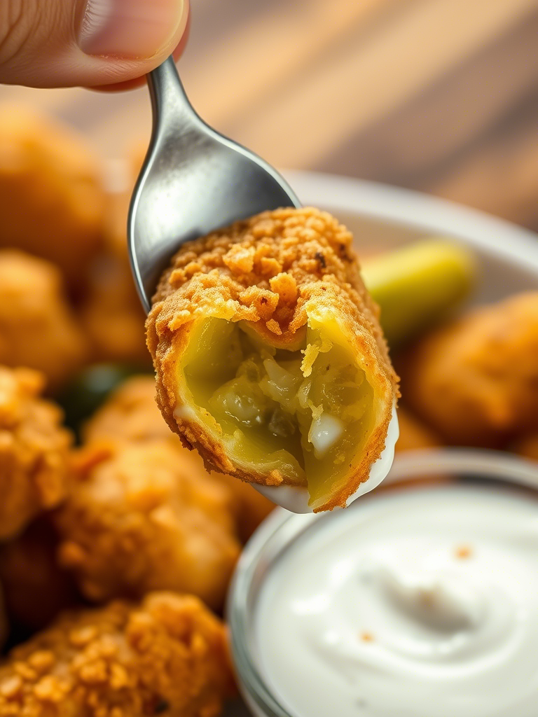 Easy Crispy Fried Pickles – Better Than Restaurant Style! Craving Something Crispy and Tangy?