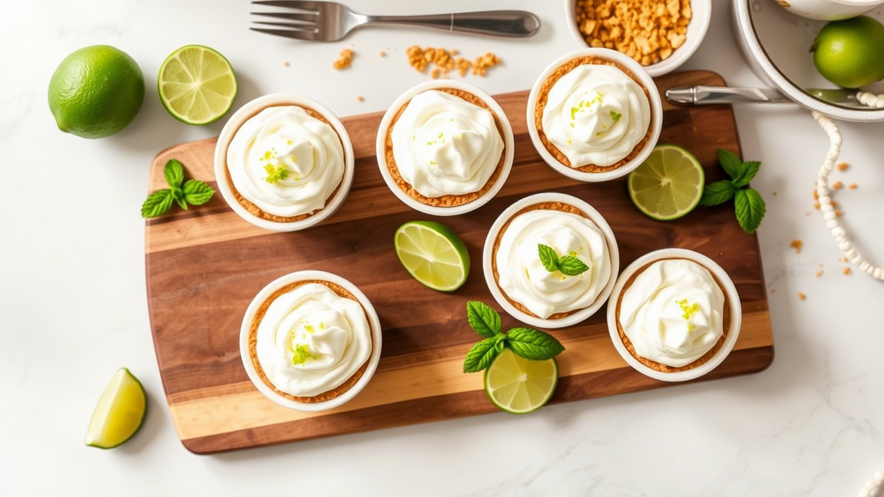 No-Bake Mini Key Lime Pies Recipe That’ll Melt in Your Mouth and Stay in Your Memory