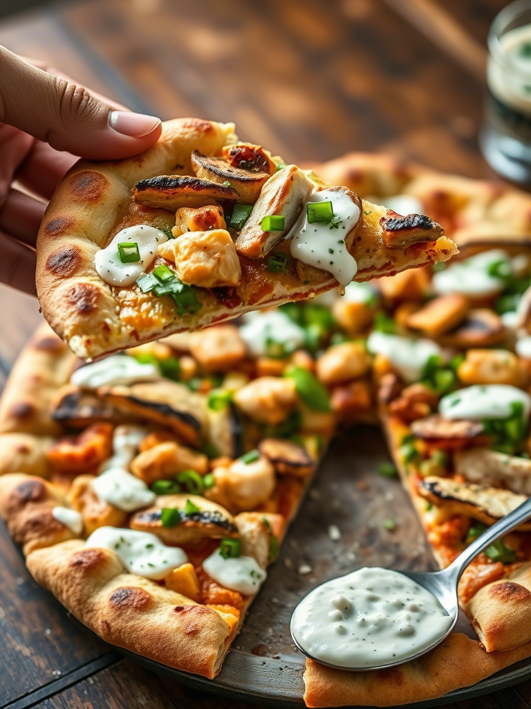 Tzatziki Chicken & Veggie Naan Pizza Recipe: A Mediterranean Fusion That’ll Blow Your Apron Off Tzatziki Chicken & Veggie Naan Pizza Recipe: A Mediterranean Fusion That’ll Blow Your Apron Off