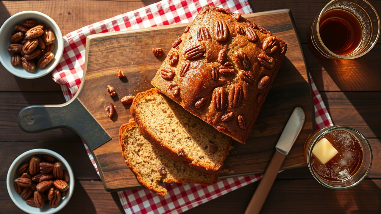 Sweet Alabama Pecan Bread – Moist, Rich & Perfectly Southern!