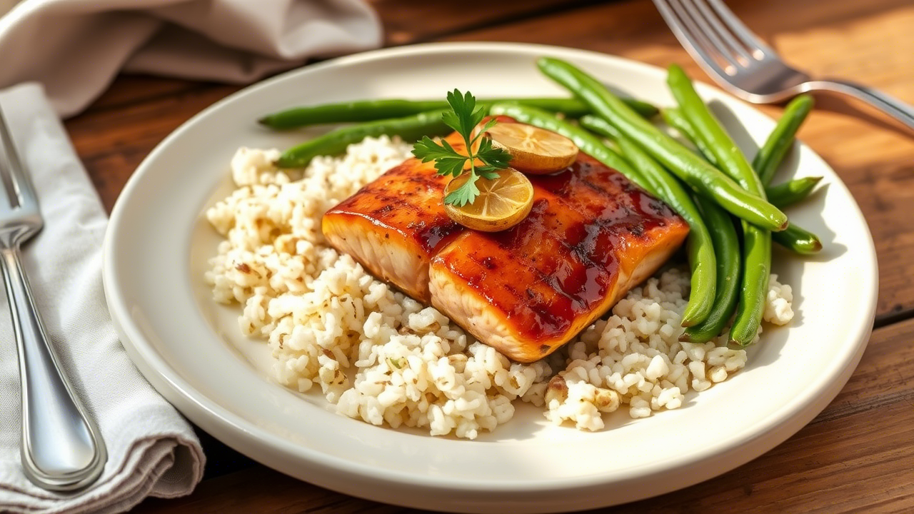 Brown Sugar Soy Glazed Salmon with Lemon & Garlic – A Weeknight Wonder You’ll Keep on Repeat