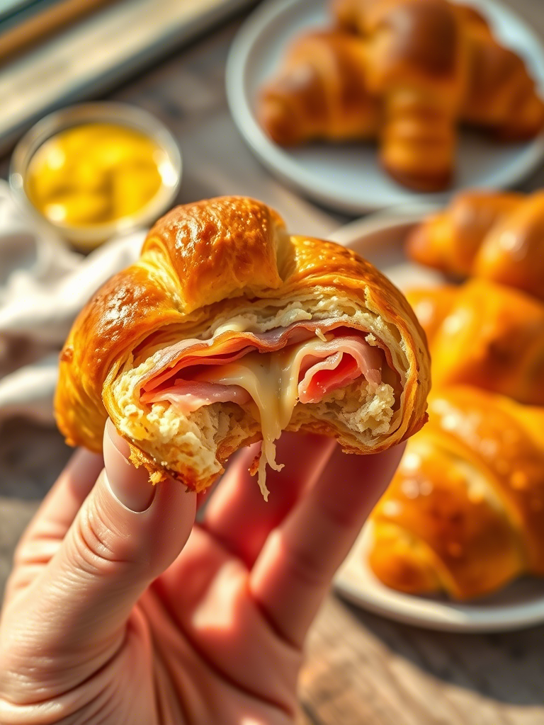 Baked Ham and Cheese Croissants: The Gold Standard of Flaky, Savory Comfort Baked Ham and Cheese Croissants: The Gold Standard of Flaky, Savory Comfort