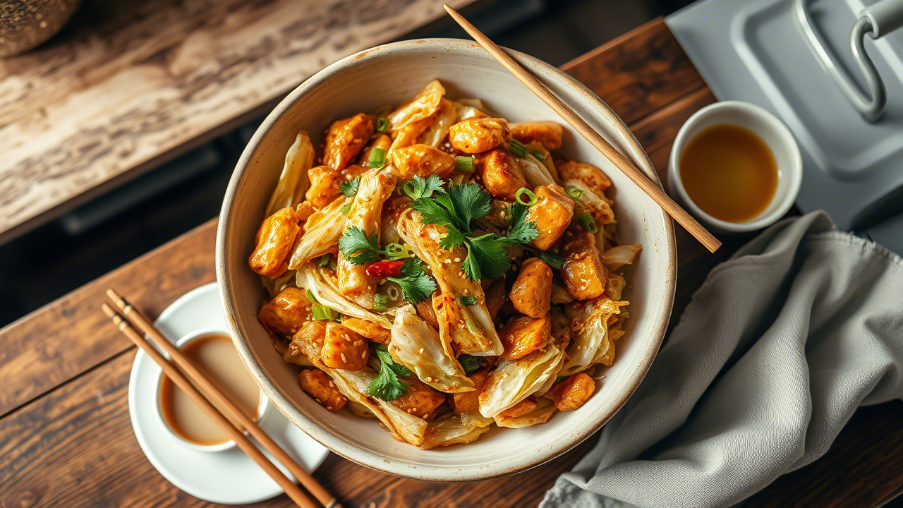 Chinese Chicken Cabbage Stir-Fry: A Simple Dish That’s Actually a Masterclass in Technique