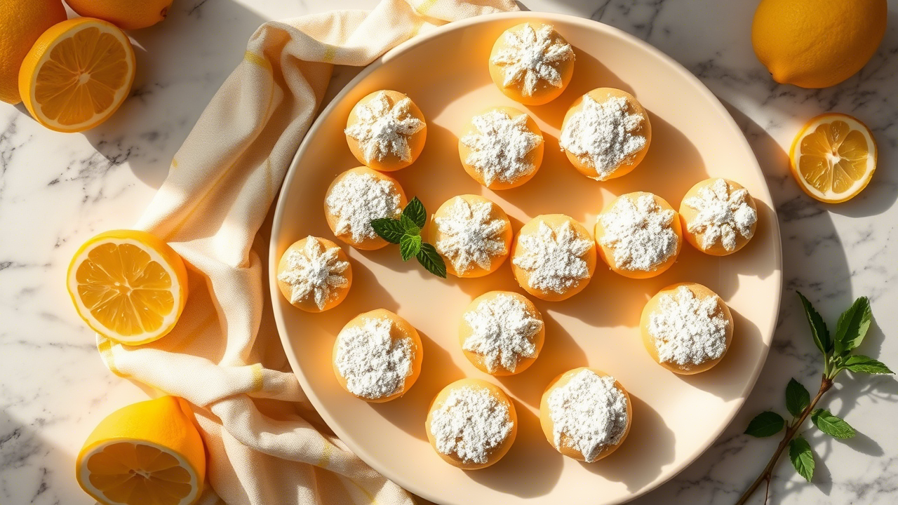 Lemon Meltaways: A Zesty Classic Every Pastry Pro Should Master
