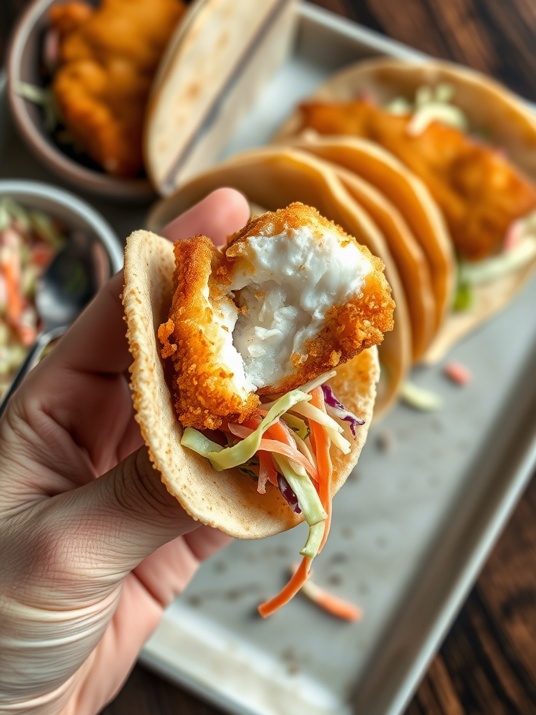 Crispy Fish Tacos with Cilantro Lime Slaw: A Bold, Zesty Journey Into the Art of Texture and Flavor Crispy Fish Tacos with Cilantro Lime Slaw: A Bold, Zesty Journey Into the Art of Texture and Flavor
