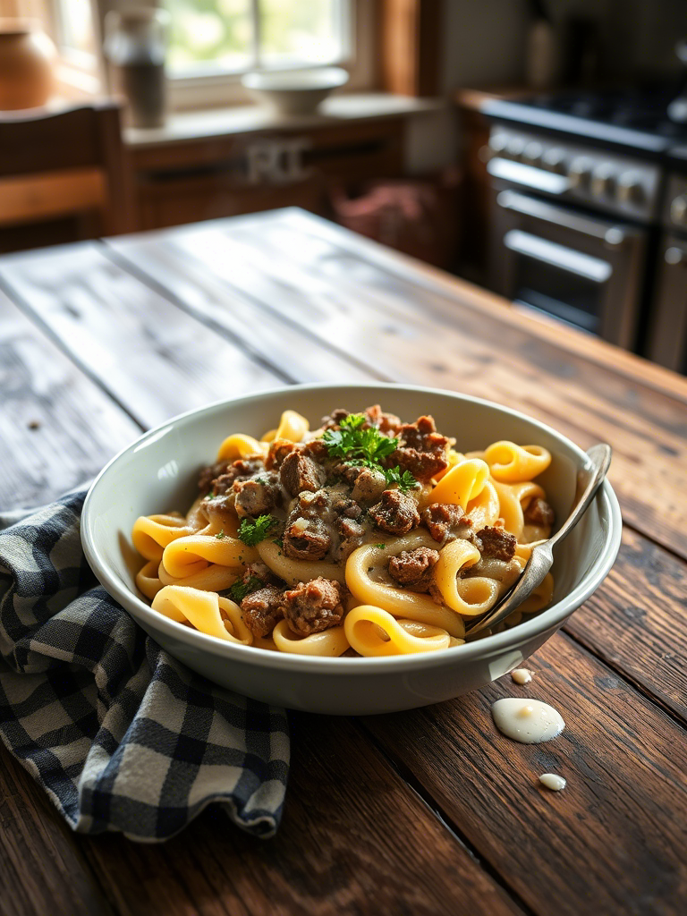 One-Pot Creamy Beef and Garlic Butter Pasta: A Bold Dish for Real Kitchens One-Pot Creamy Beef and Garlic Butter Pasta: A Bold Dish for Real Kitchens