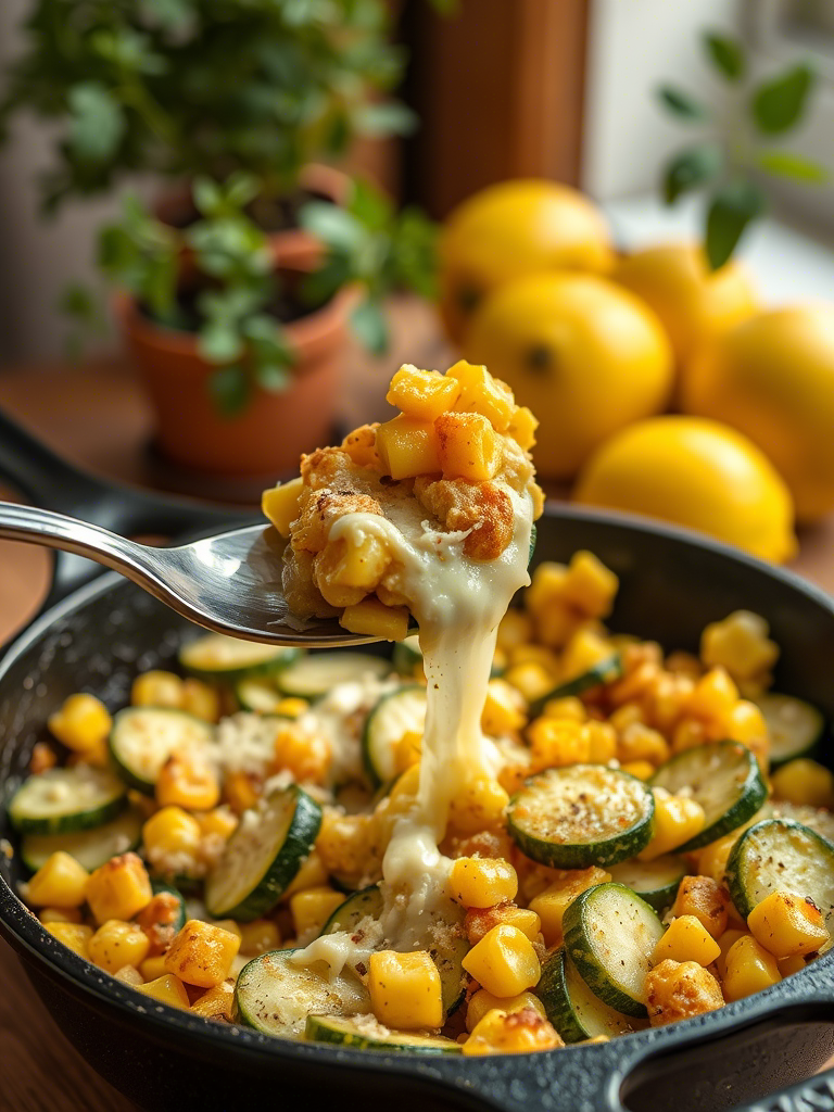 Easy Zucchini and Corn Skillet with Parmesan: A Flavor Bomb of Summer Simplicity Easy Zucchini and Corn Skillet with Parmesan: A Flavor Bomb of Summer Simplicity
