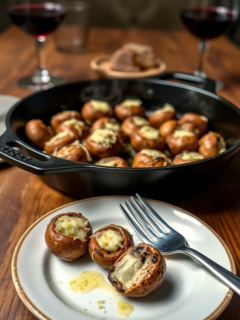 Parmesan Garlic Mushrooms – The Bold, Savory Side Dish That Always Wins Parmesan Garlic Mushrooms – The Bold, Savory Side Dish That Always Wins