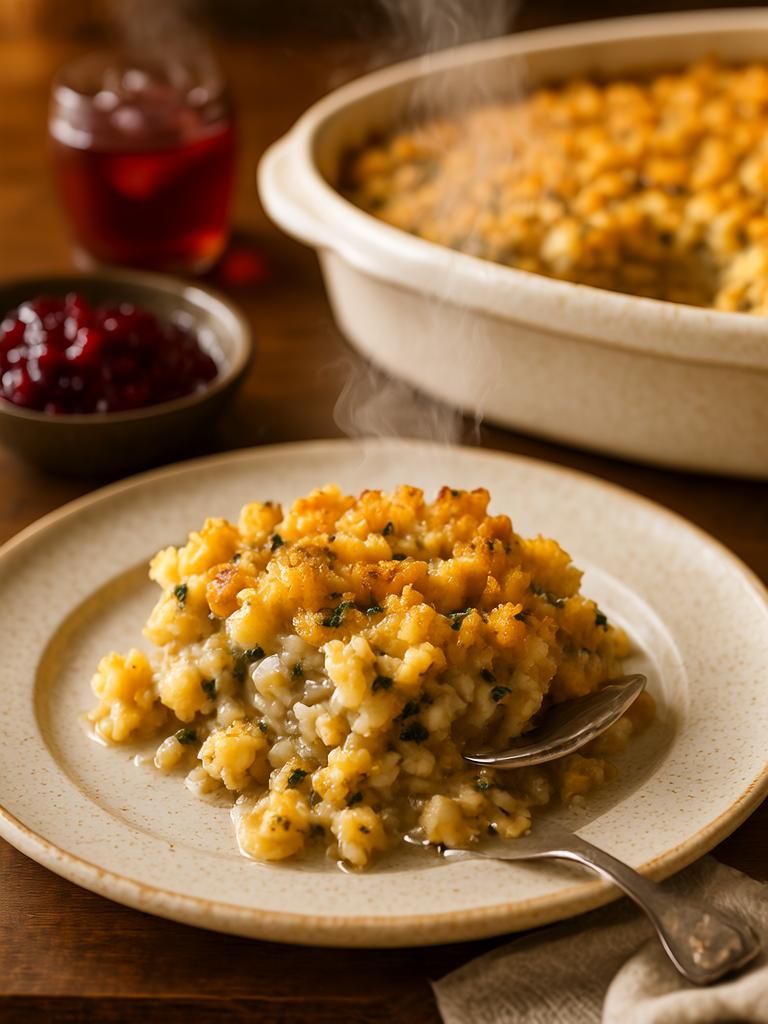 Easy Chicken and Stuffing Casserole: Comfort Food in One Dish Easy Chicken and Stuffing Casserole: Comfort Food in One Dish