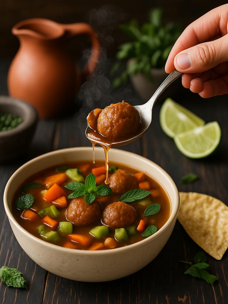 Traditional Mexican Albondigas Soup with Fresh Mint and Veggies: A Deep Dive into a Hearty Classic Traditional Mexican Albondigas Soup with Fresh Mint and Veggies: A Deep Dive into a Hearty Classic