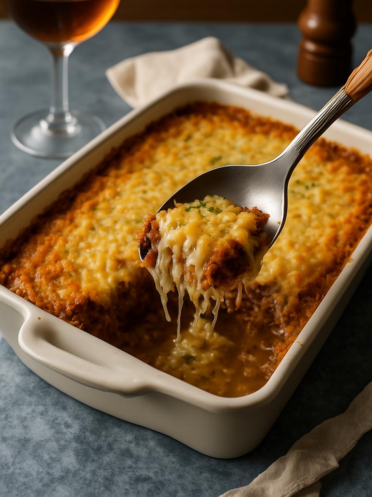 French Onion Ground Beef and Rice Casserole: A Rich, Rustic Classic with Modern Muscle French Onion Ground Beef and Rice Casserole: A Rich, Rustic Classic with Modern Muscle