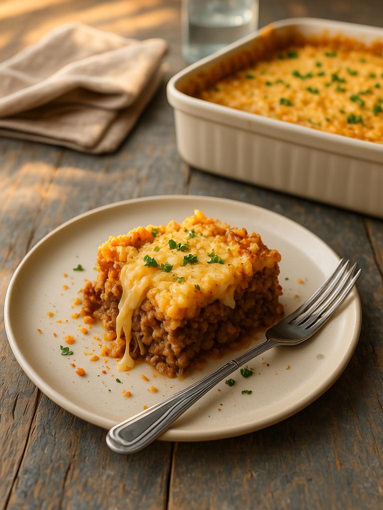 French Onion Ground Beef and Rice Casserole: A Rich, Rustic Classic with Modern Muscle French Onion Ground Beef and Rice Casserole: A Rich, Rustic Classic with Modern Muscle