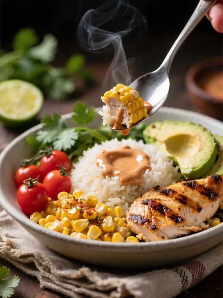 Street Corn Chicken Rice Bowl: A Flavor Bomb for the Modern Kitchen Street Corn Chicken Rice Bowl: A Flavor Bomb for the Modern Kitchen