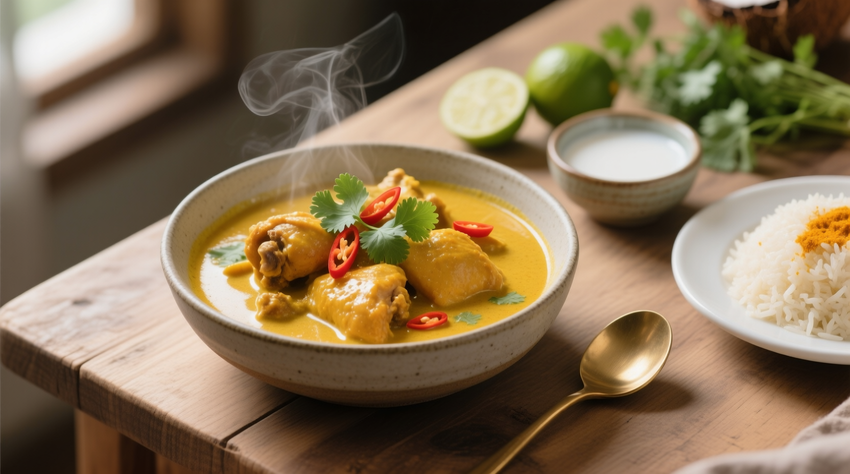 Easy Coconut Chicken Curry Steals Dinner Recipe