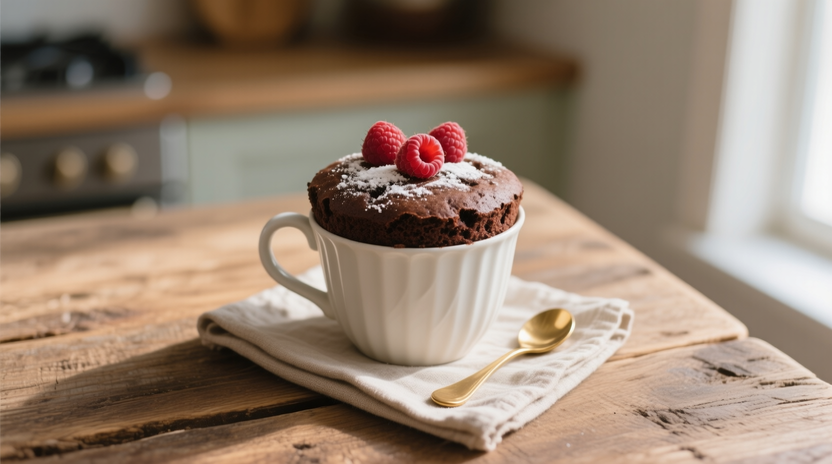 Easy Vegan Chocolate Mug Cake Recipe That’ll Make You Forget the Oven Exists