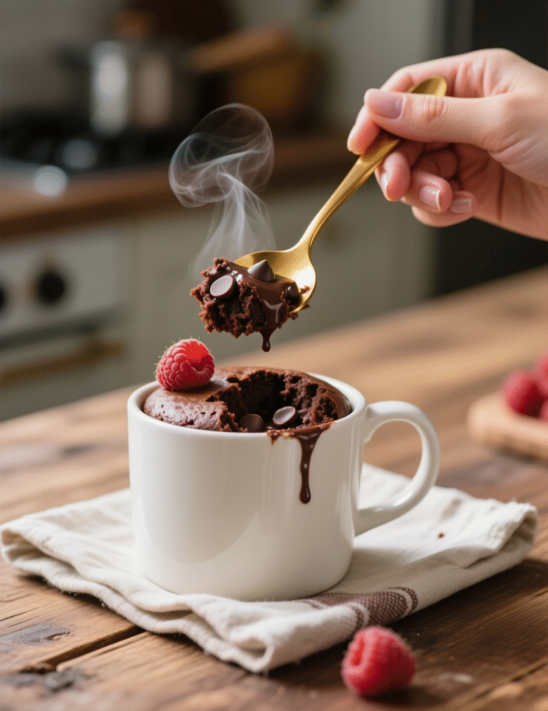 Easy Vegan Chocolate Mug Cake Recipe That’ll Make You Forget the Oven Exists Easy Vegan Chocolate Mug Cake Recipe That’ll Make You Forget the Oven Exists