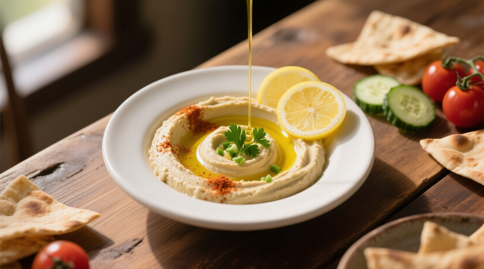 Lemon Garlic Hummus Recipe – A Creamy, Zesty Twist to the Classic