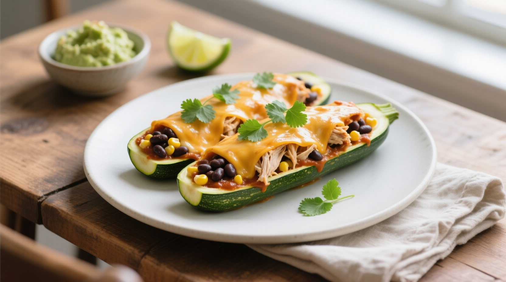 Chicken Enchilada Stuffed Zucchini Recipe: A Fresh Twist on a Mexican Classic