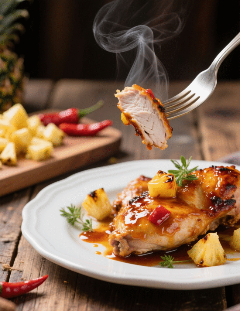 Chili Pineapple Grilled Chicken: A Bold Dance of Heat and Sweetness Chili Pineapple Grilled Chicken: A Bold Dance of Heat and Sweetness