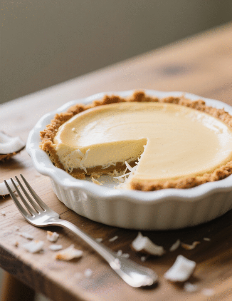 Crustless Coconut Pie Dessert Recipe: A Silky Classic Reimagined Crustless Coconut Pie Dessert Recipe: A Silky Classic Reimagined