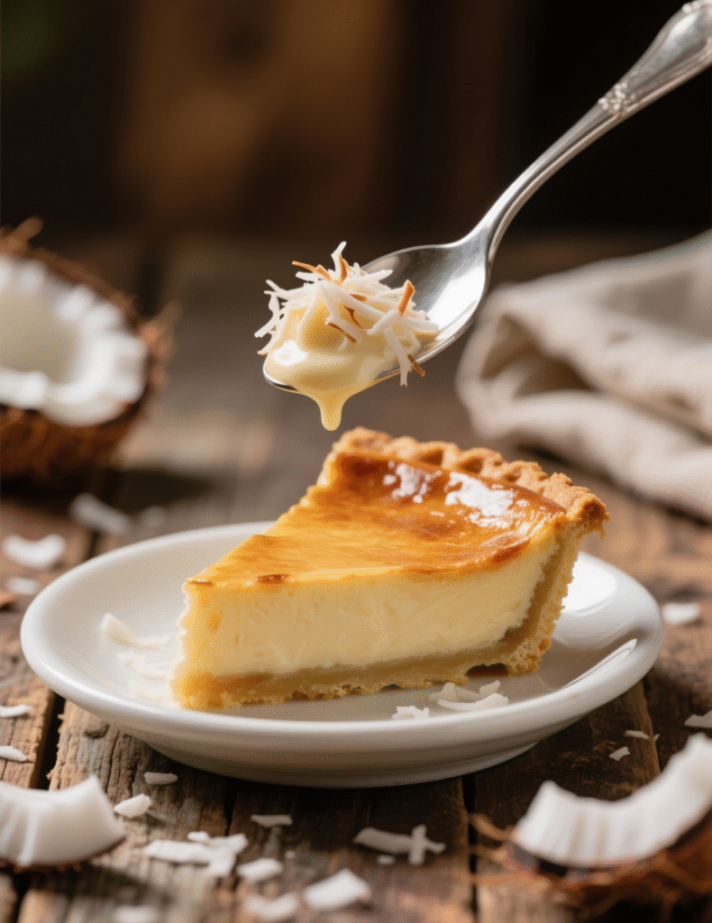 Crustless Coconut Pie Dessert Recipe: A Silky Classic Reimagined Crustless Coconut Pie Dessert Recipe: A Silky Classic Reimagined