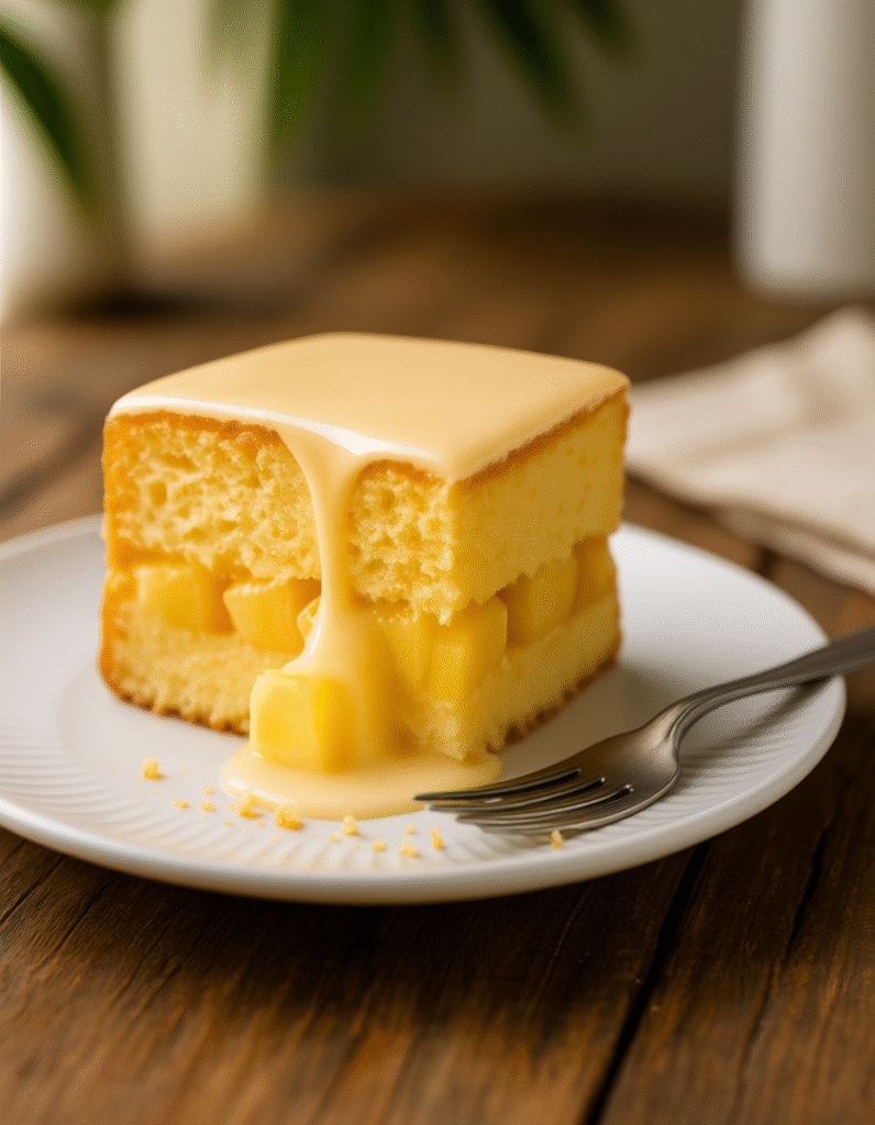 Pineapple Condensed Milk Cake Recipe: A Lush Tropical Indulgence