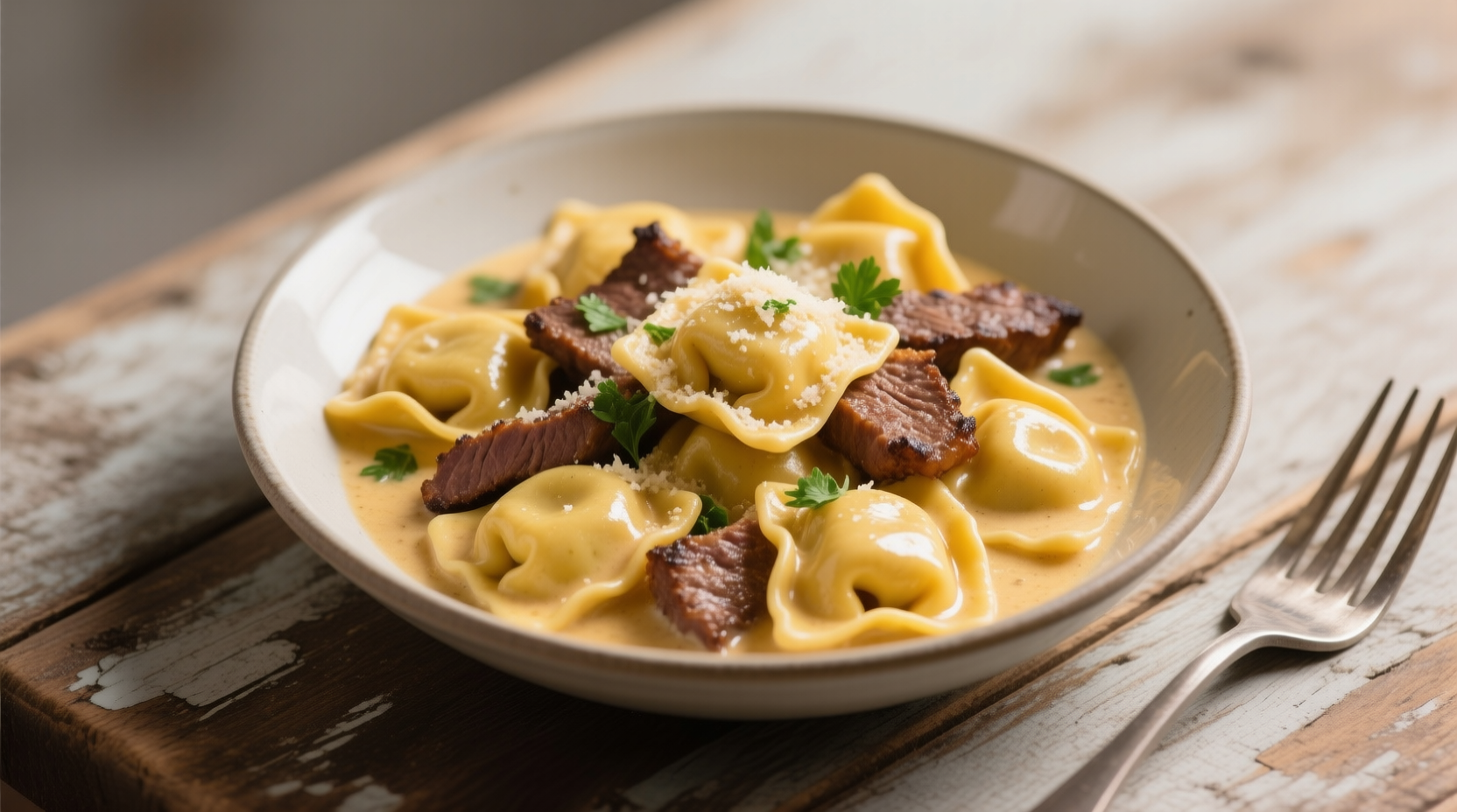 Cheesesteak Tortellini in Rich Provolone Sauce Recipe: A Culinary Twist That Redefines Comfort Food