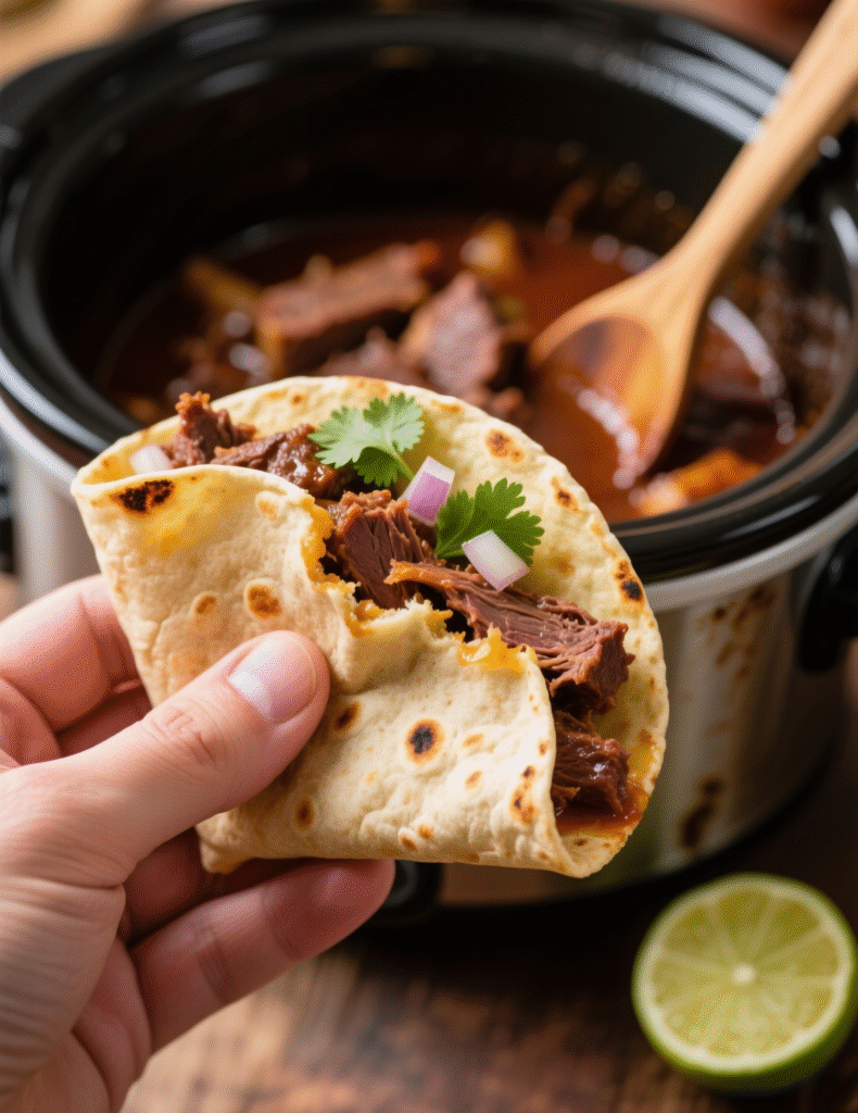 Crock Pot Birria Tacos Recipe: Slow-Cooked Brilliance with Depth and Fire