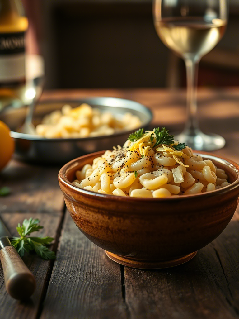 One-Pot Creamy Lemon Parmesan Orzo – Quick & Comforting! One-Pot Creamy Lemon Parmesan Orzo – Quick & Comforting!