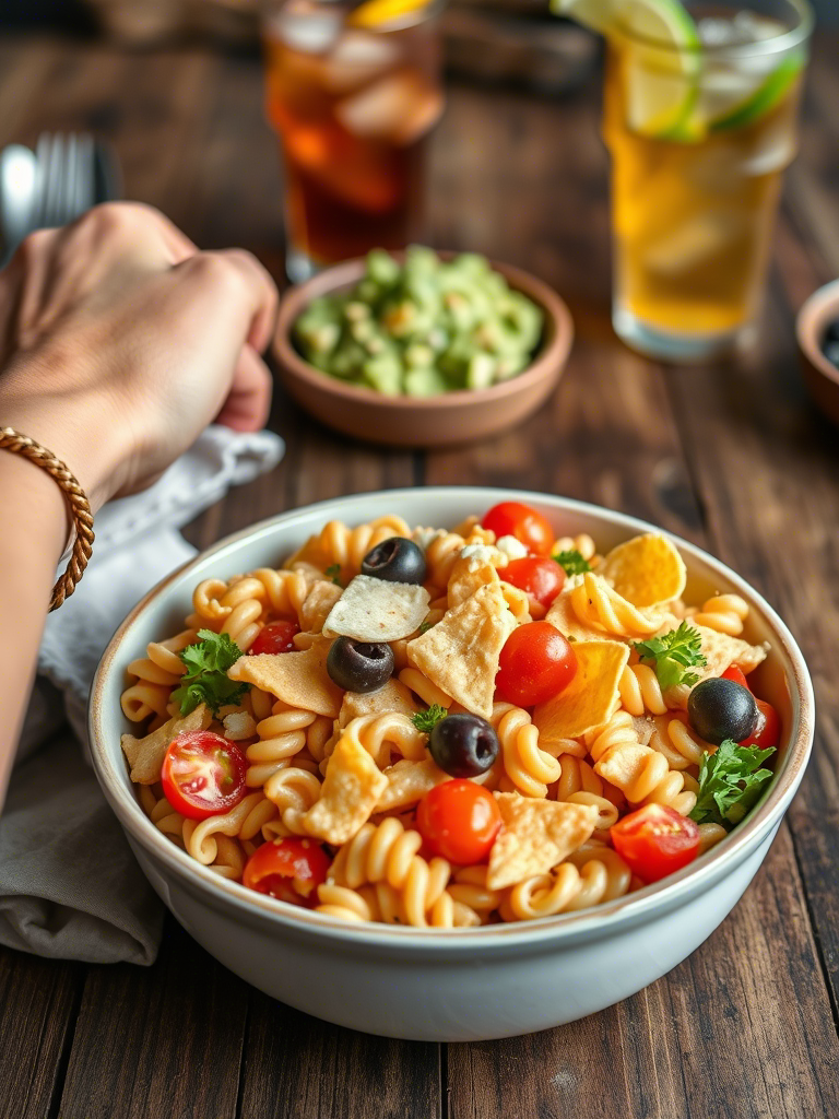 30-Minute Taco Pasta Salad – A Flavor-Packed Meal That Works Harder Than It Should 30-Minute Taco Pasta Salad – A Flavor-Packed Meal That Works Harder Than It Should