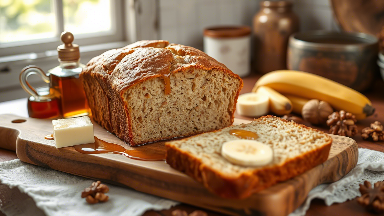 Protein-Packed Cottage Cheese Banana Bread with Maple Sweetness: The Ultimate Nutrient-Dense Comfort Bake