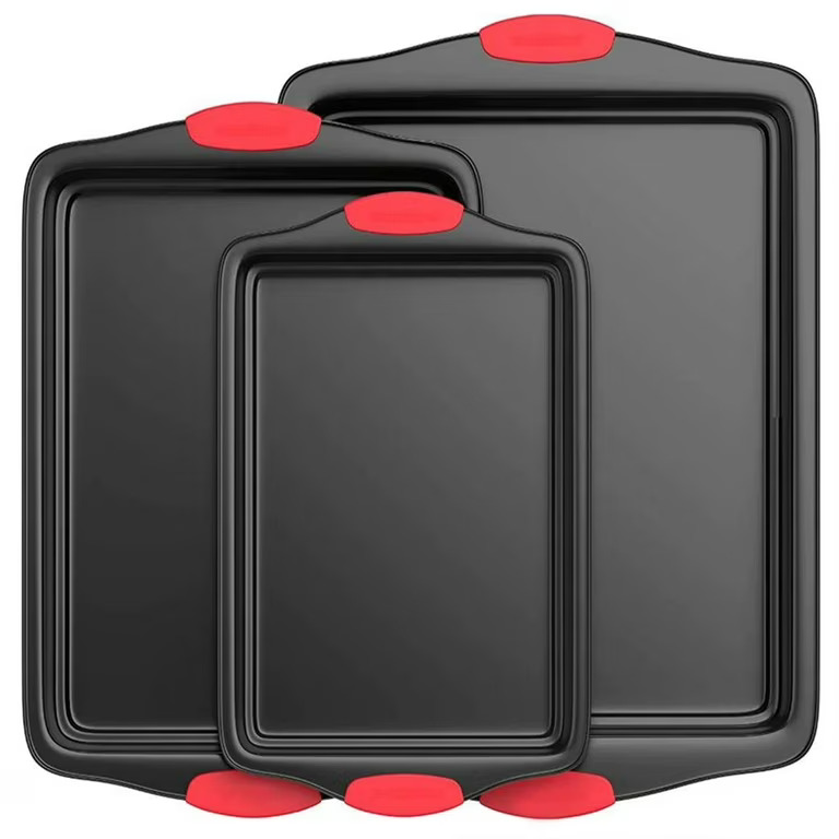 NutriChef 3-Piece Nonstick Baking Pan