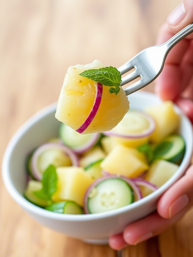 Easy Pineapple Cucumber Salad – A Sweet & Tangy Side Dish in 10 Minutes
