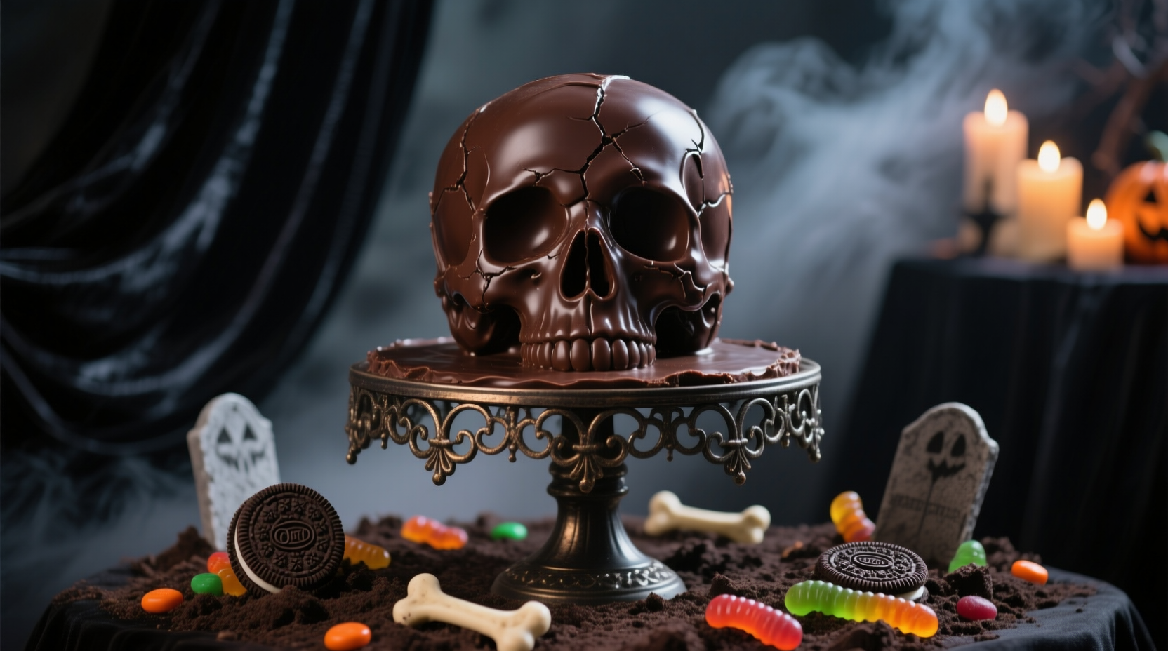 Halloween Chocolate Skull Cake Recipe: A Spooky Dessert Worth Mastering