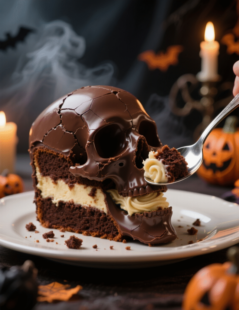 Halloween Chocolate Skull Cake Recipe: A Spooky Dessert Worth Mastering