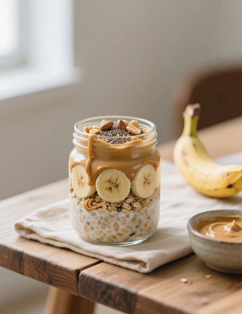 Peanut Butter Overnight Oats Recipe: A Creamy, Protein-Packed Breakfast That Works Every Time