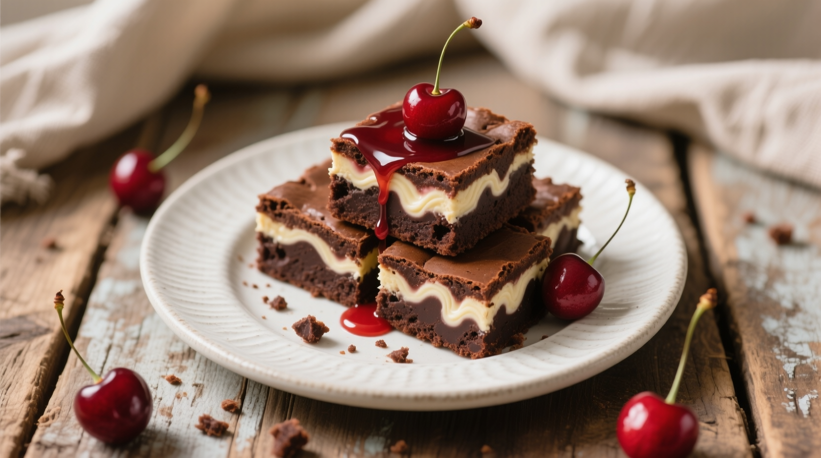 Cherry Cheesecake Brownies Recipe: A Decadent Fusion of Flavors