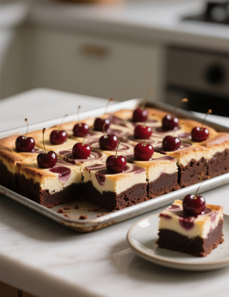 Cherry Cheesecake Brownies Recipe: A Decadent Fusion of Flavors