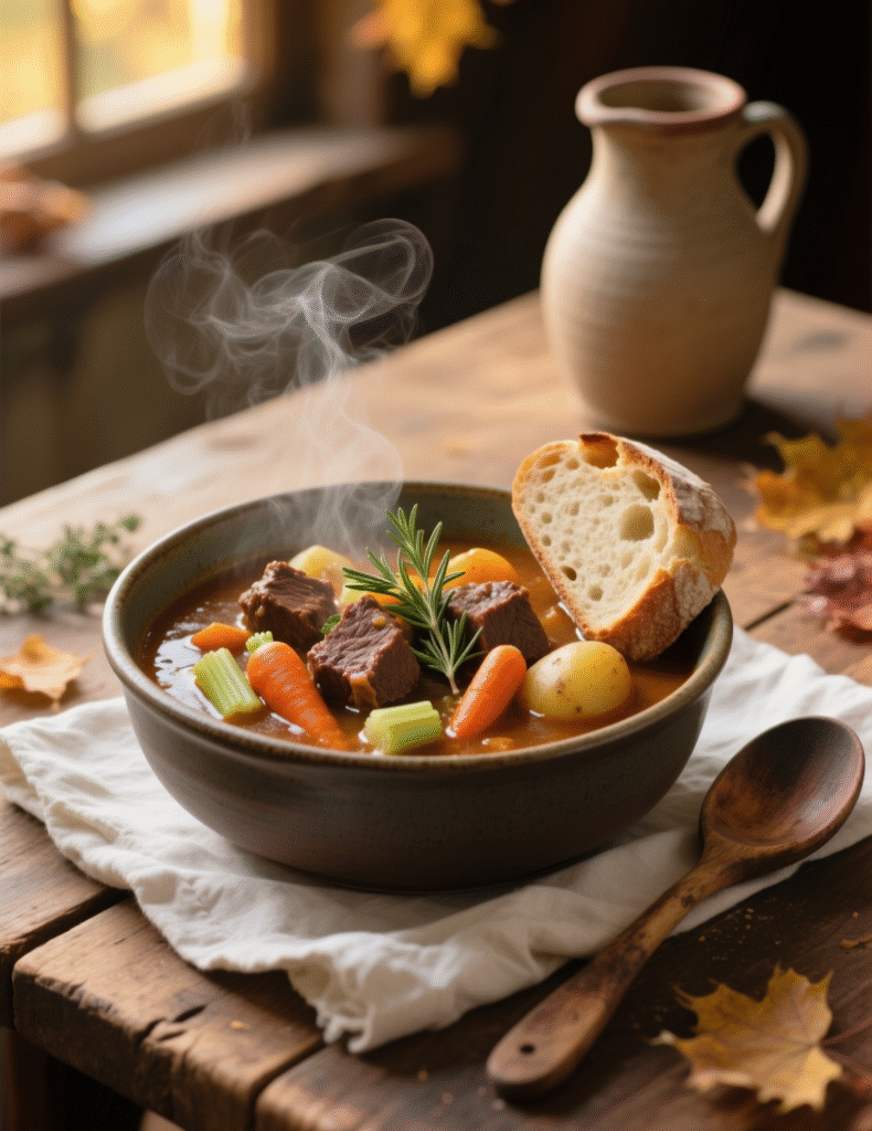 Autumn Harvest Beef Stew – Hearty, Rustic Comfort in a Bowl Recipe Autumn Harvest Beef Stew – Hearty, Rustic Comfort in a Bowl Recipe