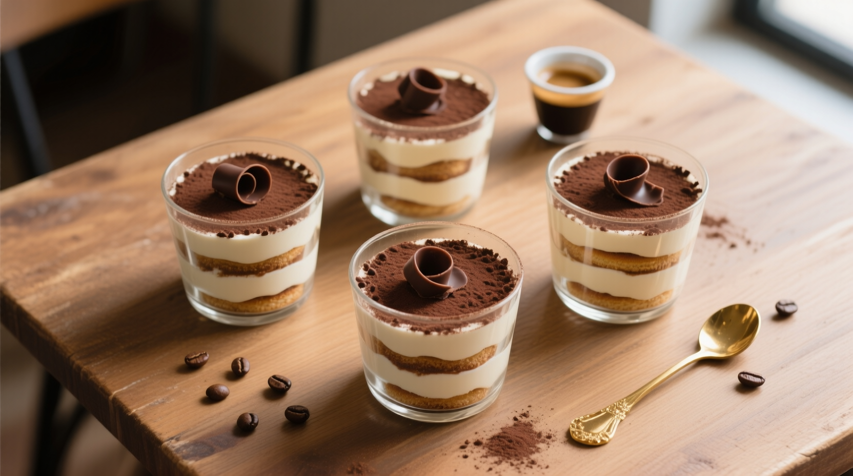 Eggless Tiramisu Trifle Cups Recipe: A Modern Twist on an Italian Classic
