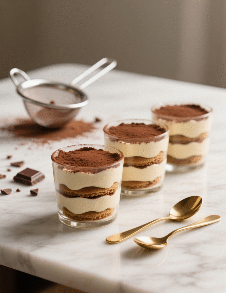 Eggless Tiramisu Trifle Cups Recipe: A Modern Twist on an Italian Classic