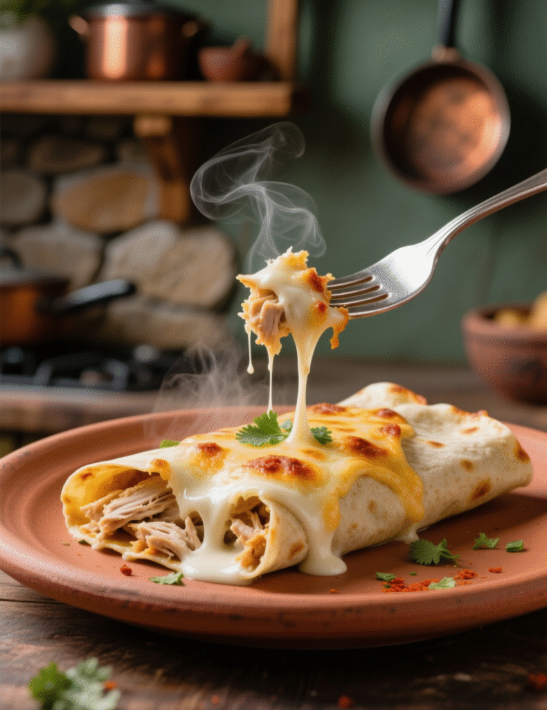 Homemade White Chicken Enchiladas Recipe – Creamy Comfort with Authentic Flair