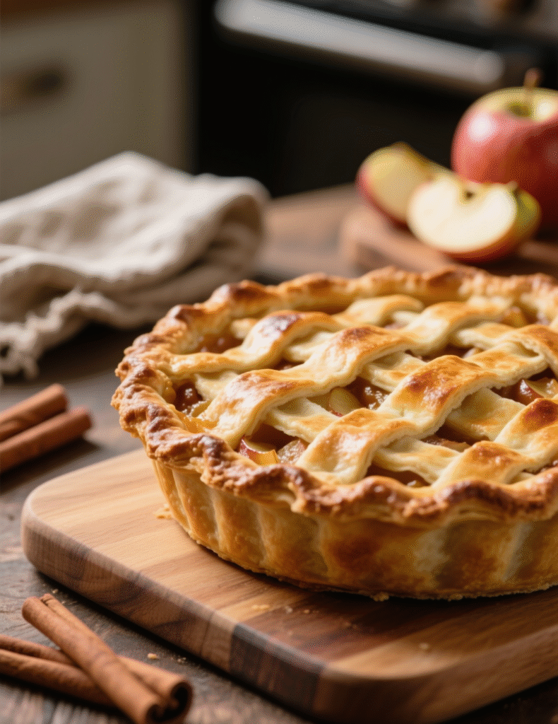 Classic Easy Apple Pie Recipe with Flaky Crust Recipe