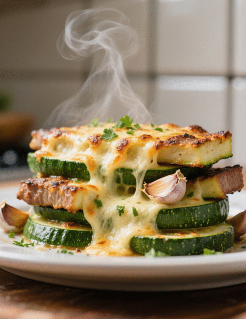 Cheesy Garlic Zucchini Steaks Recipe: A Professional’s Guide to Bold Flavor and Perfect Texture