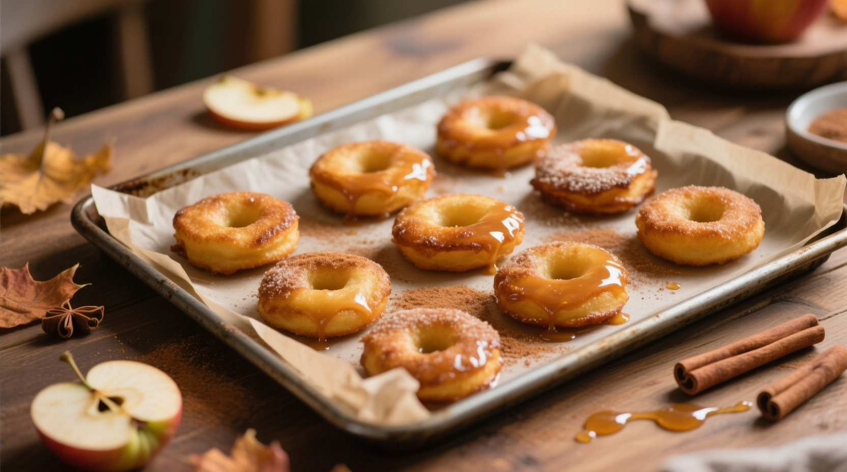 Warm Baked Apple Fritters Recipe – The Best Oven-Baked Version!