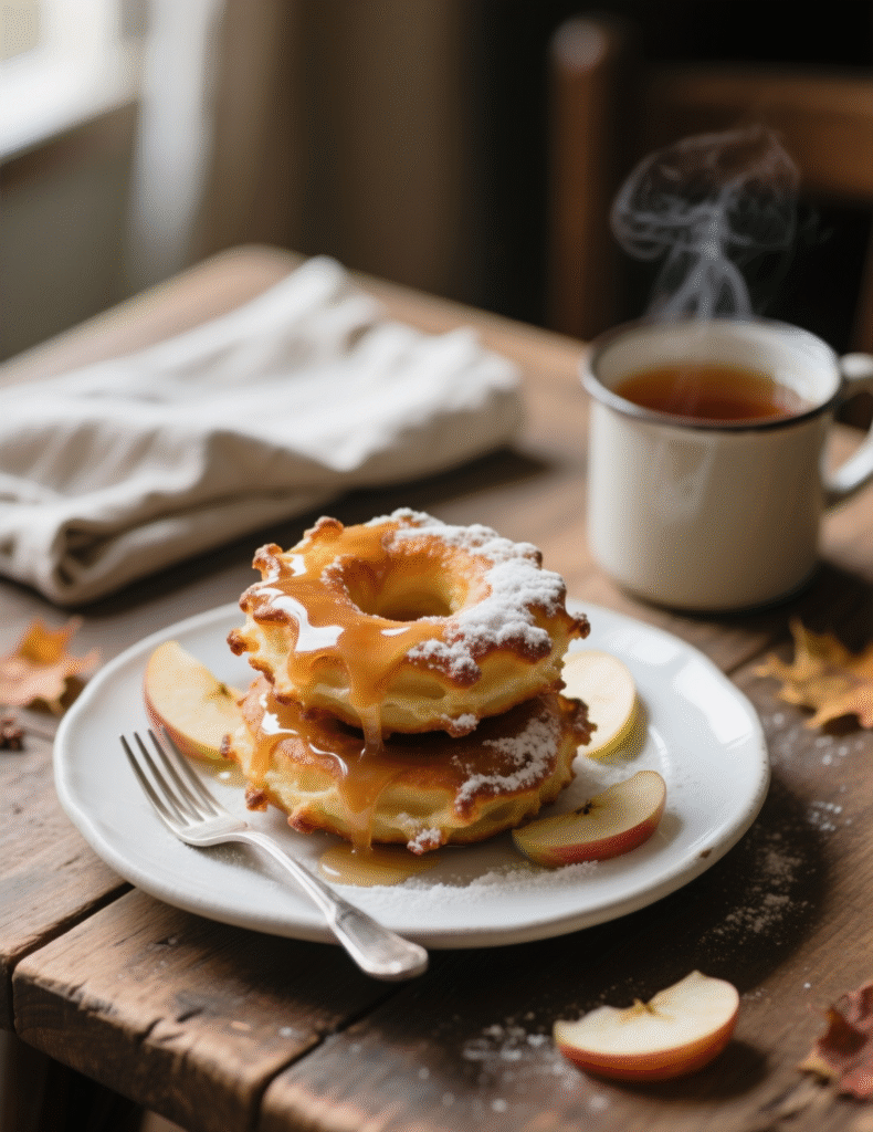 Warm Baked Apple Fritters Recipe – The Best Oven-Baked Version!