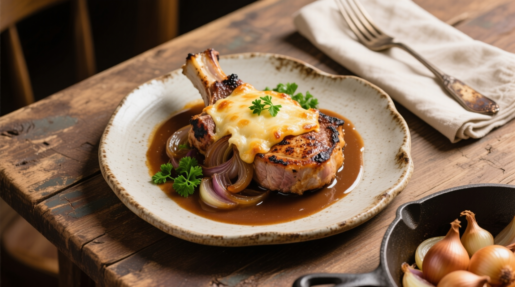 French Onion Pork Chops Recipe: A Chef’s Guide to Deep Flavor and Technique